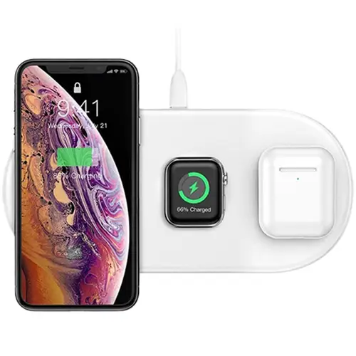 Baseus Smart 3 in 1 Wireless Charger (18W)